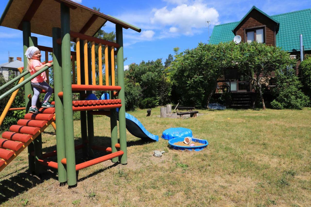Przytulny Kat Daire Białowieża Dış mekan fotoğraf
