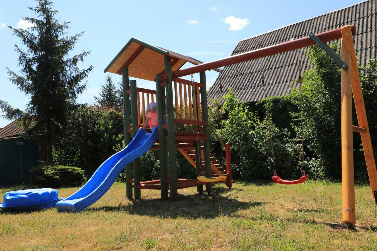 Przytulny Kat Daire Białowieża Dış mekan fotoğraf